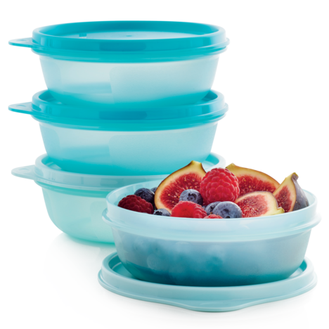 Tupperware Space Saver Bowl 300ml Behälter für den Kühlschrank