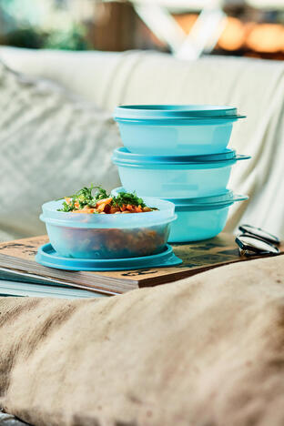 Tupperware Space Saver Bowl 300ml Behälter für den Kühlschrank