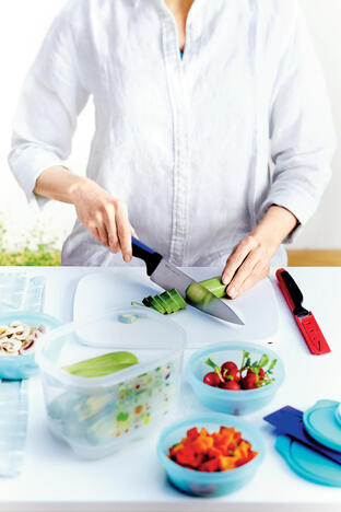 Tupperware Space Saver Bowl 300ml Behälter für den Kühlschrank