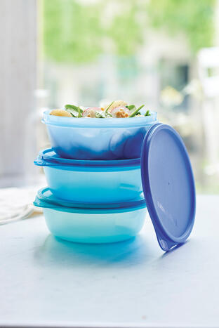 Tupperware Space Saver Bowl 600ml Behälter für den Kühlschrank
