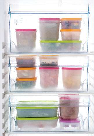 Tupperware Freezer Mates Gen II Medium Low 1L 