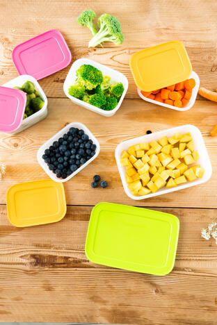Tupperware Freezer Mates Gen II Medium Low 1L 