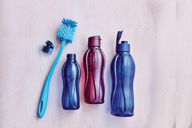 Tupperware Eco Bottle 500ml with EDD kleine Trinkflasche für die Handtasche