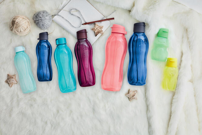 Tupperware Eco Bottle 500ml with EDD die Ecoeasy Serie - alle Flaschen 
