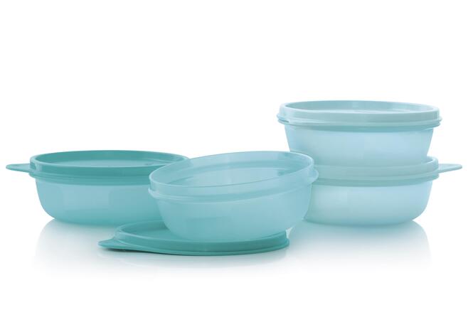Tupperware طقم علب صغيرة 300مل (4)