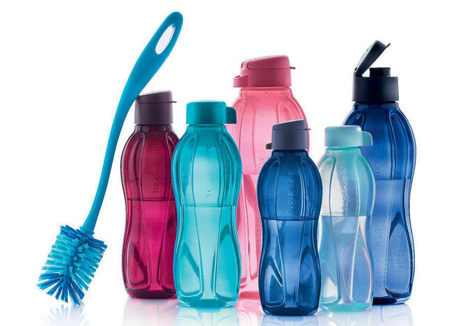 Tupperware Eco Bottle 500ml with EDD die ganze Ecoeasy Serie - alle Flaschen zum Mitnehmen - schütze die Umwelt